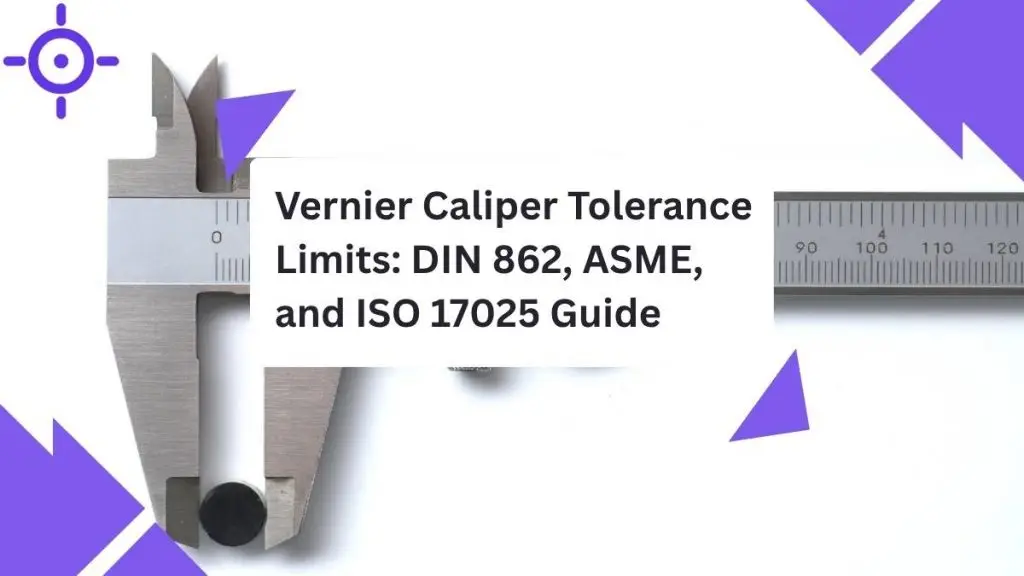 Featured Image of Vernier Caliper Tolerance Limits DIN 862, ASME, and ISO 17025 Guide